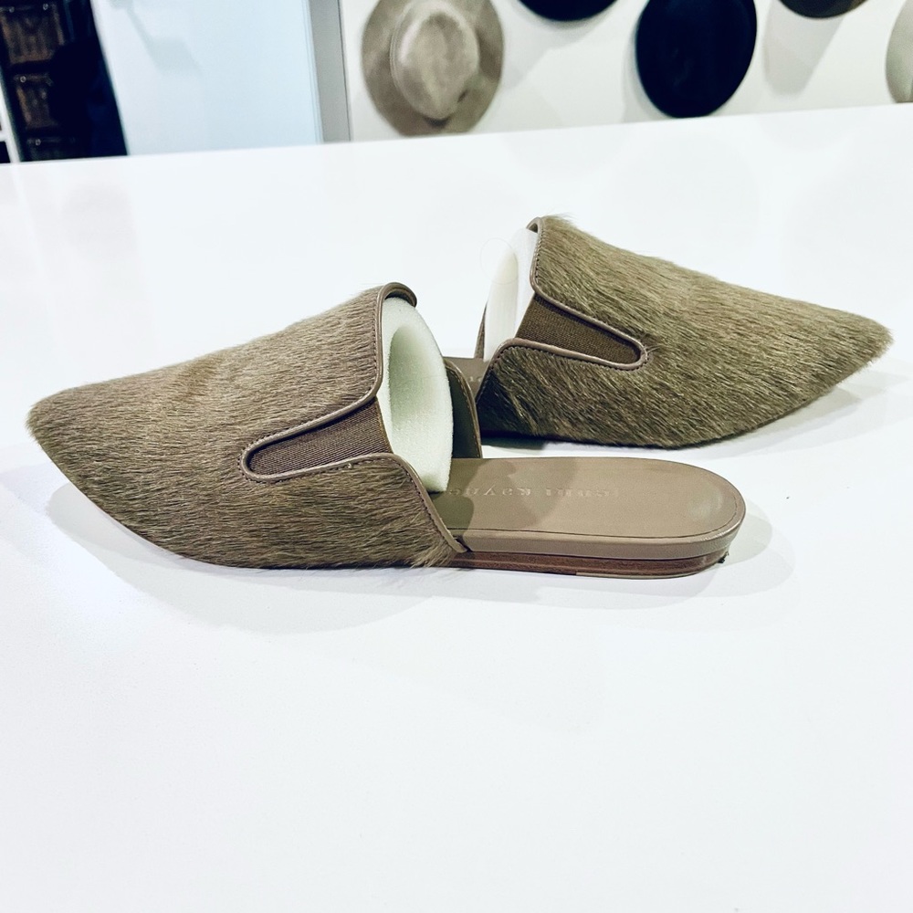 Jenni Kayne pony hair mule light brown size 37 - worn once - Picture 6 of 7